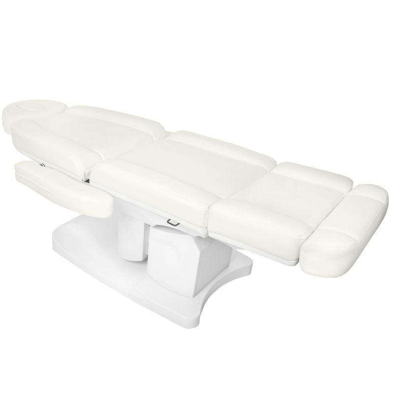 Elektrisk kosmetikstol 708A med 4 motorer, hvid - Next Cosmeitcs