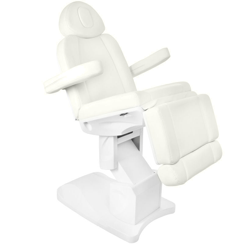 Elektrisk kosmetikstol 708A med 4 motorer, hvid - Next Cosmeitcs