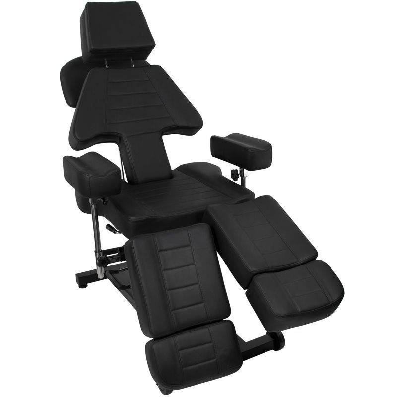 Professionel tatoveringsstol Pro Ink 603B i sort - Next Cosmeitcs