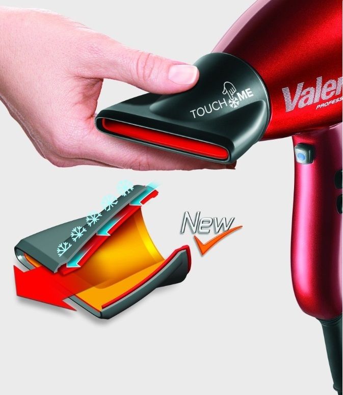 Valera Silent Jet 7500 Let Ionisk Hårtørrer 2000W med Rotocord - Next Cosmeitcs