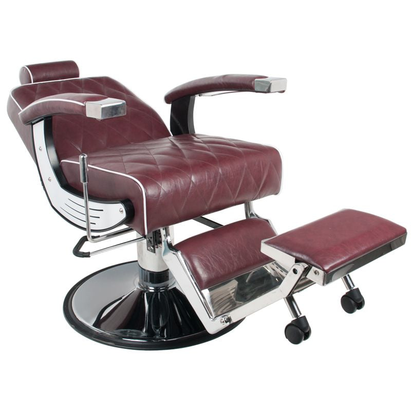 Gabbiano - Frisørstol Imperial bordeaux - Next Cosmeitcs