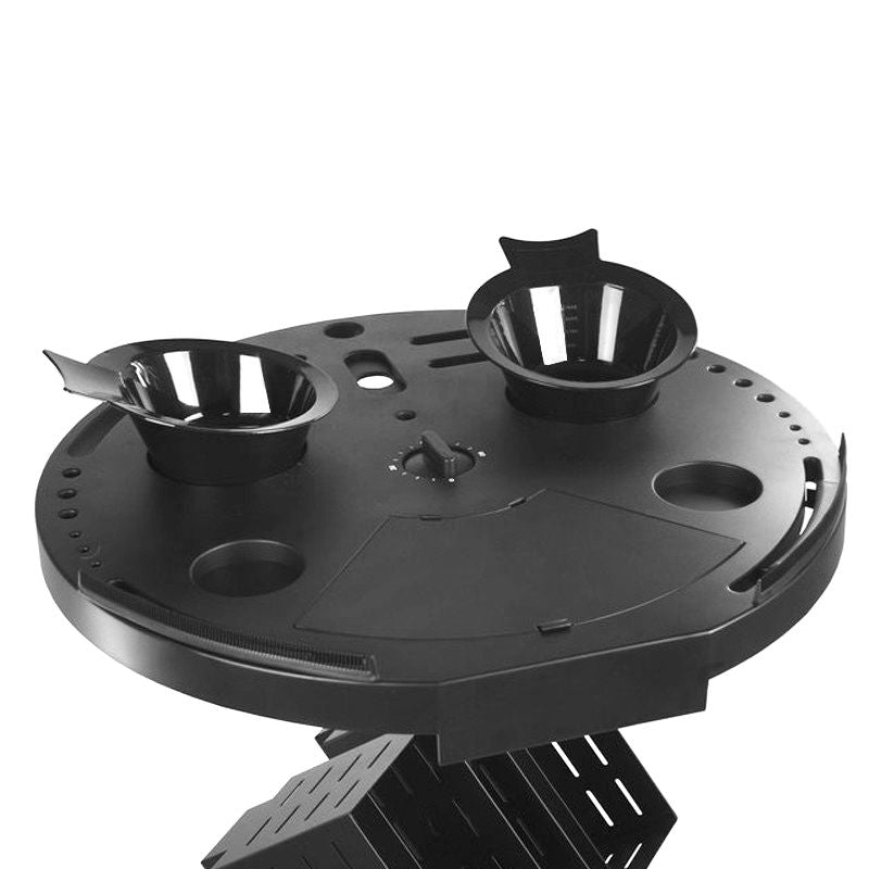 Frisørassistent Rullebord - 188 sort