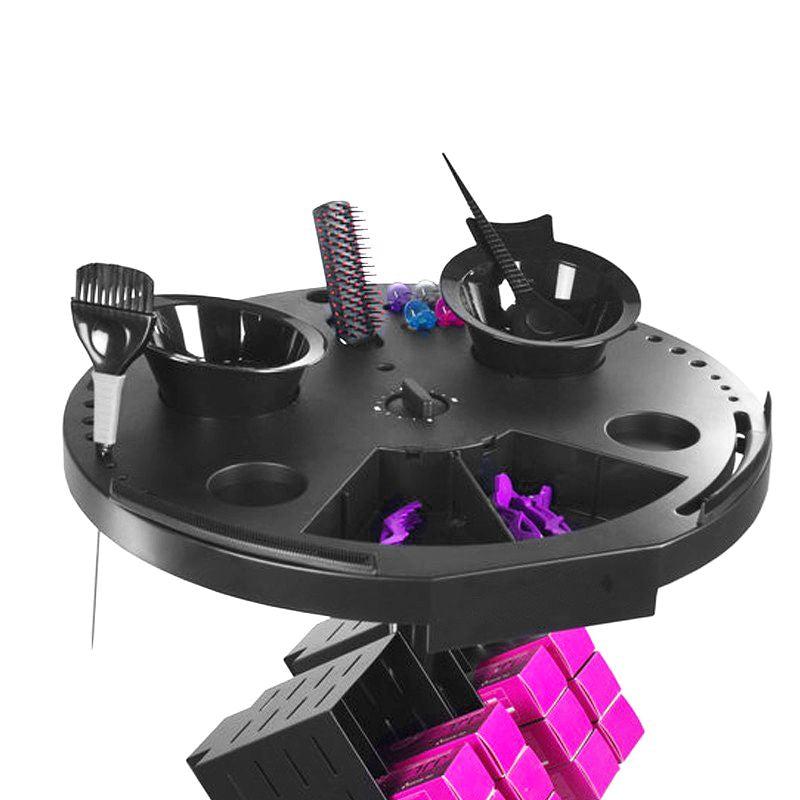 Frisørassistent Rullebord - 188 sort