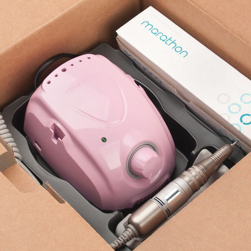 Elektrisk neglefil - Saeyang Marathon 3 Champion pink + H200