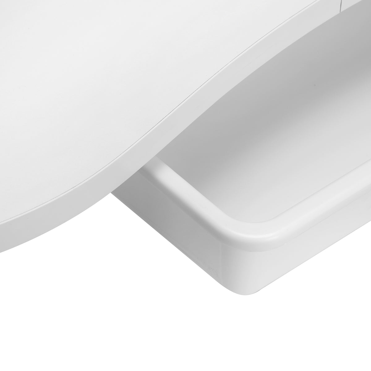 Foldbart skrivebord 4031 - Hvid + taske - Next Cosmeitcs