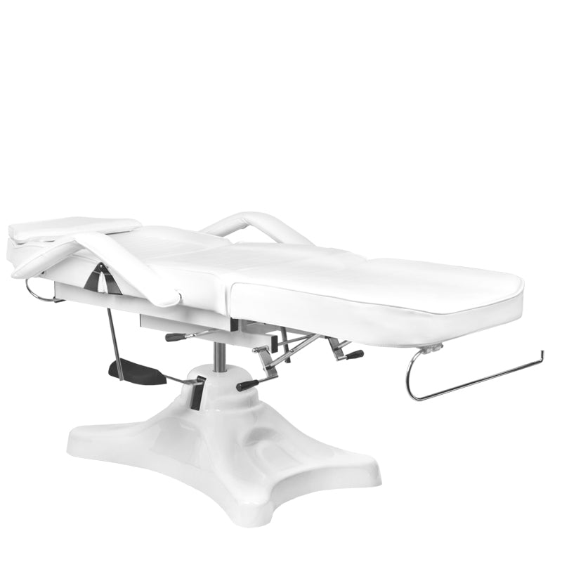 Hydraulisk kosmetikstol A 234D med vuggemekanisme, hvid - Next Cosmeitcs