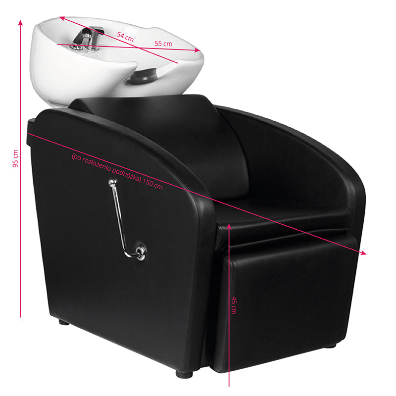 Gabbiano - Vaskestol Belgien Sort - Next Cosmeitcs