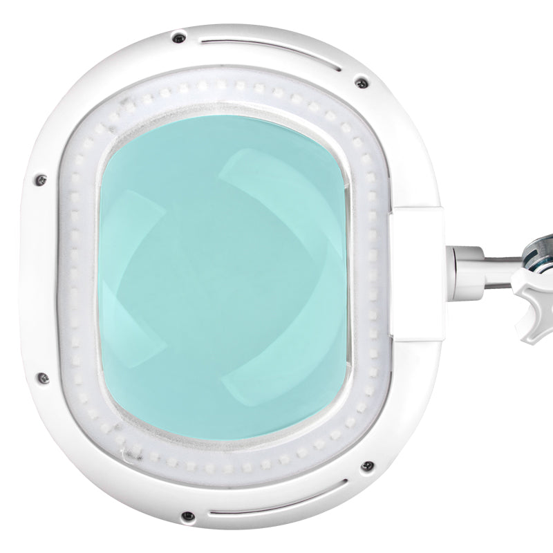 Elegante - Luplampe 6028 med 60 LED SMD lys og 5D linse til montering på bord med justerbar lysstyrke - Next Cosmeitcs