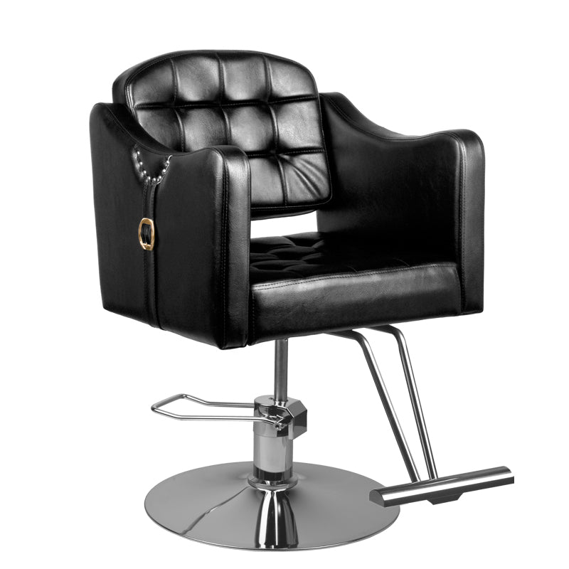 Frisørstol – Hair System 0-90 Sort