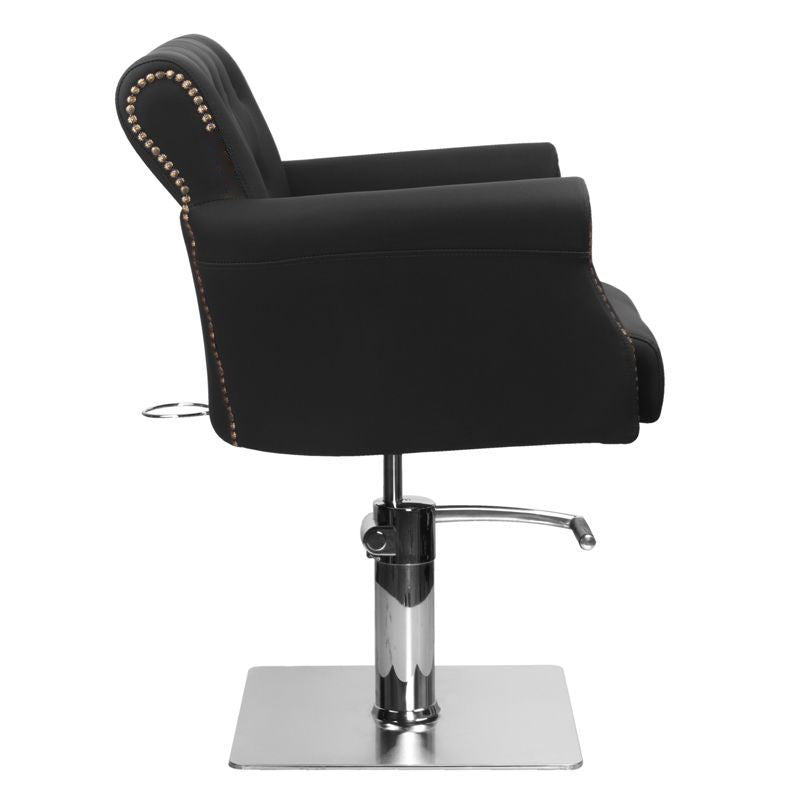 Frisørstol hair system sort