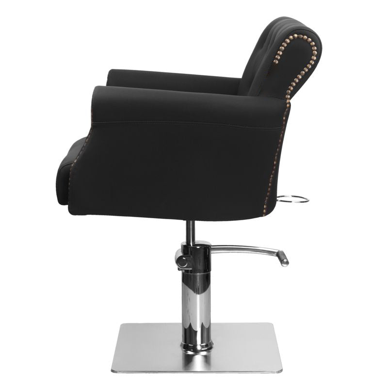 Frisørstol hair system sort