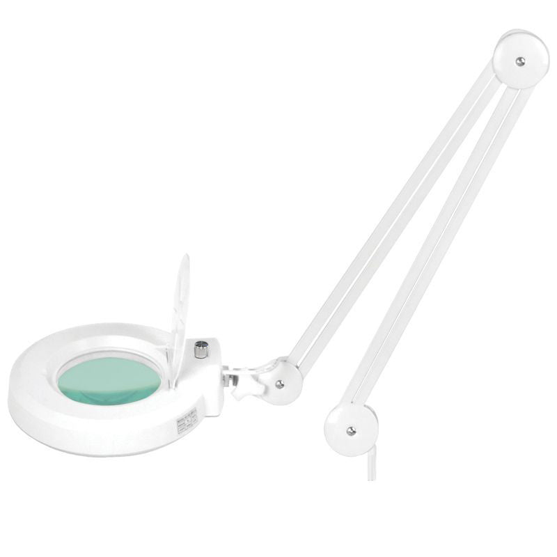 Luplampe S5 med stativ justerbar lysstyrke Hvid - Next Cosmeitcs