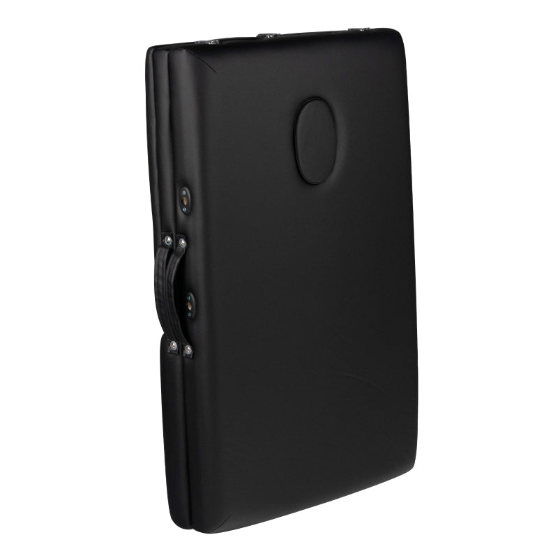 Foldbart træmassagebord Comfort 2-segment Sort - Next Cosmeitcs