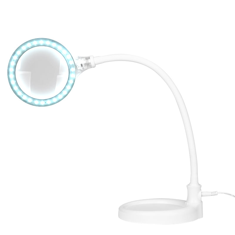 Elegante - Luplampe med 30 LED SMD-lys 5D linse med stativ - Next Cosmeitcs
