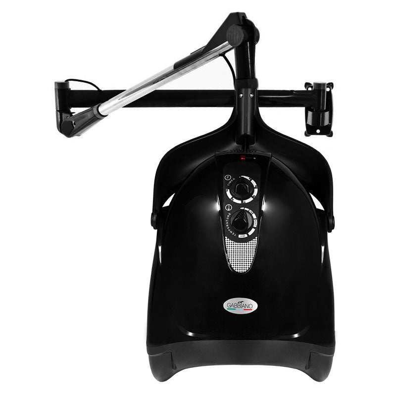Gabbiano - Hængende Tørrehjelm Hood DX-201W sort - Next Cosmeitcs