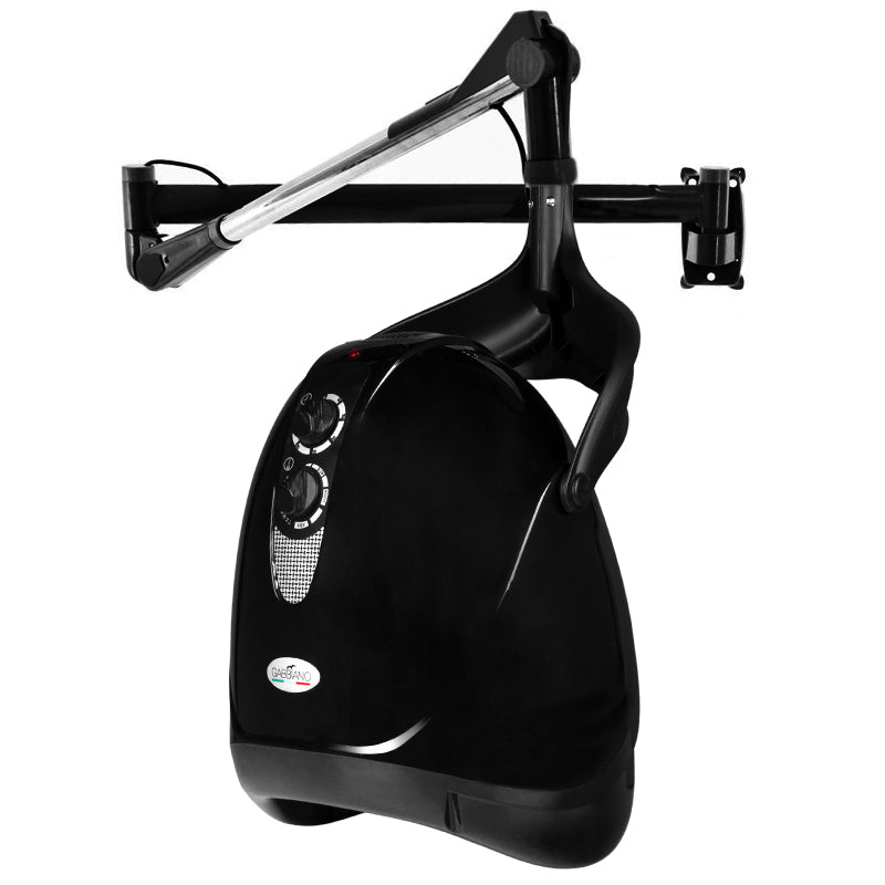 Gabbiano - Hængende Tørrehjelm Hood DX-201W sort - Next Cosmeitcs