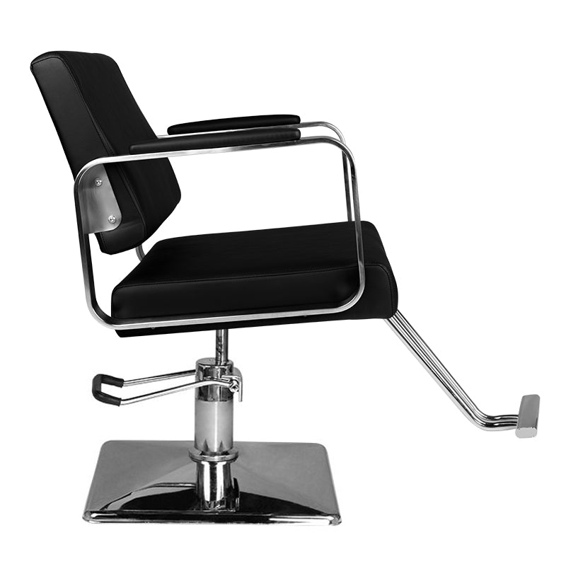 Frisørstol - HS202 Sort