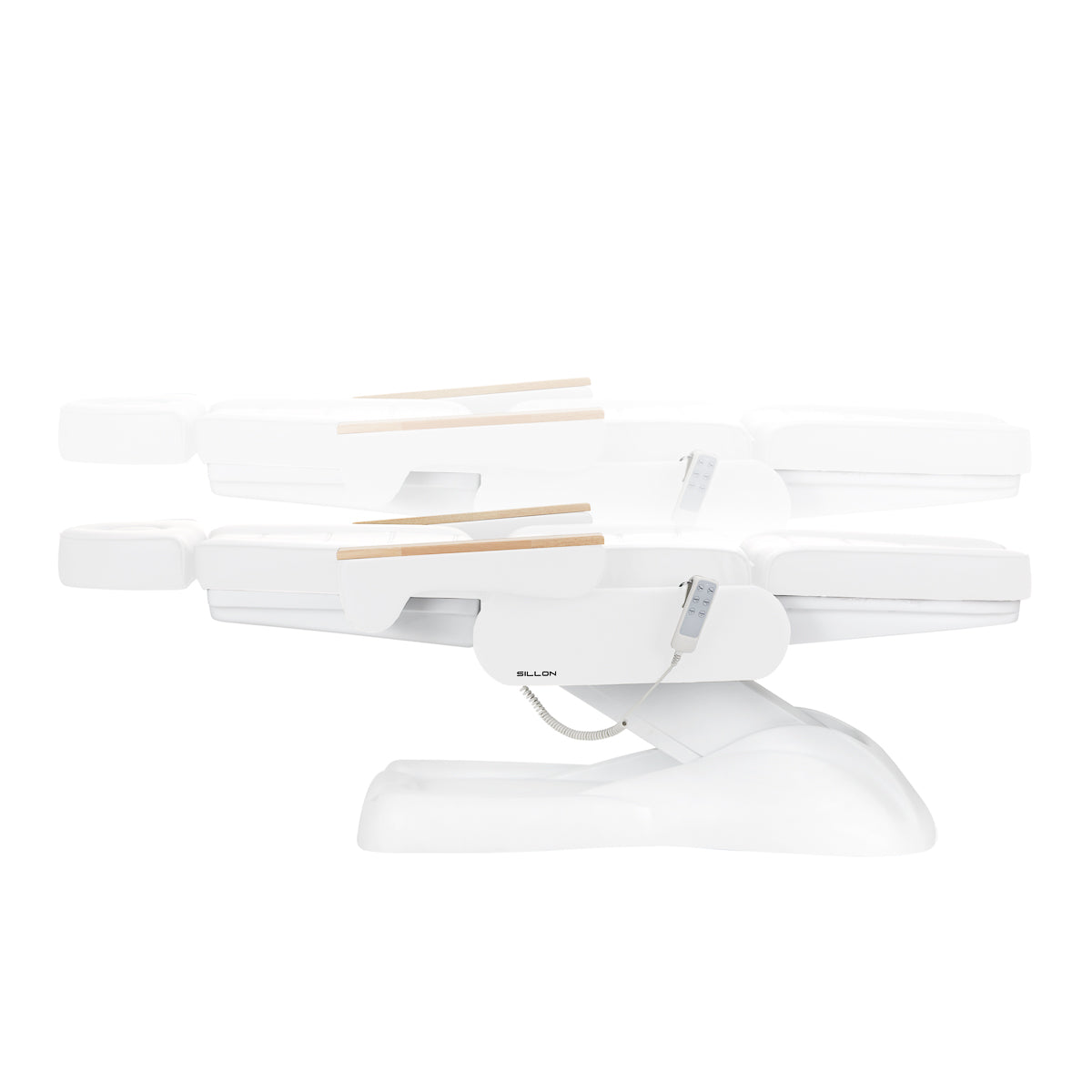 Elektrisk Kosmetik Briks SILLON Lux 273b med 3 motorer, Hvid