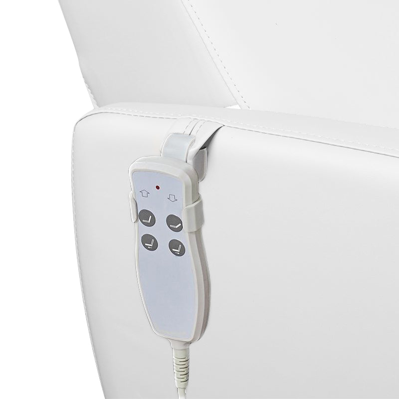 Azzurro 016B pedicure spa stol, hvid