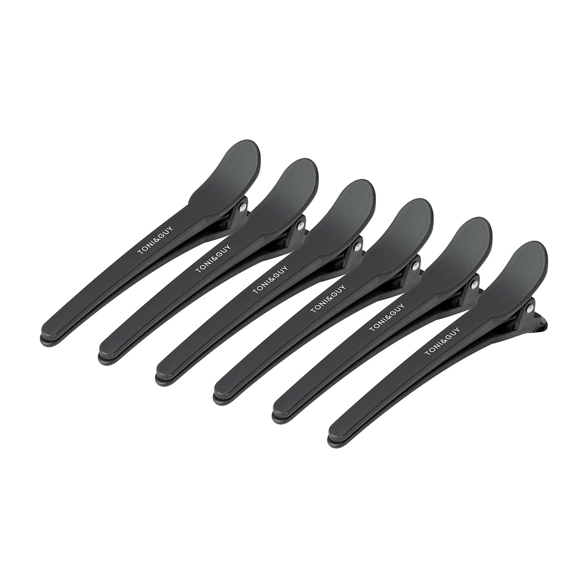 Frisørklemmer E-17 10 stk 10,5 cm sort