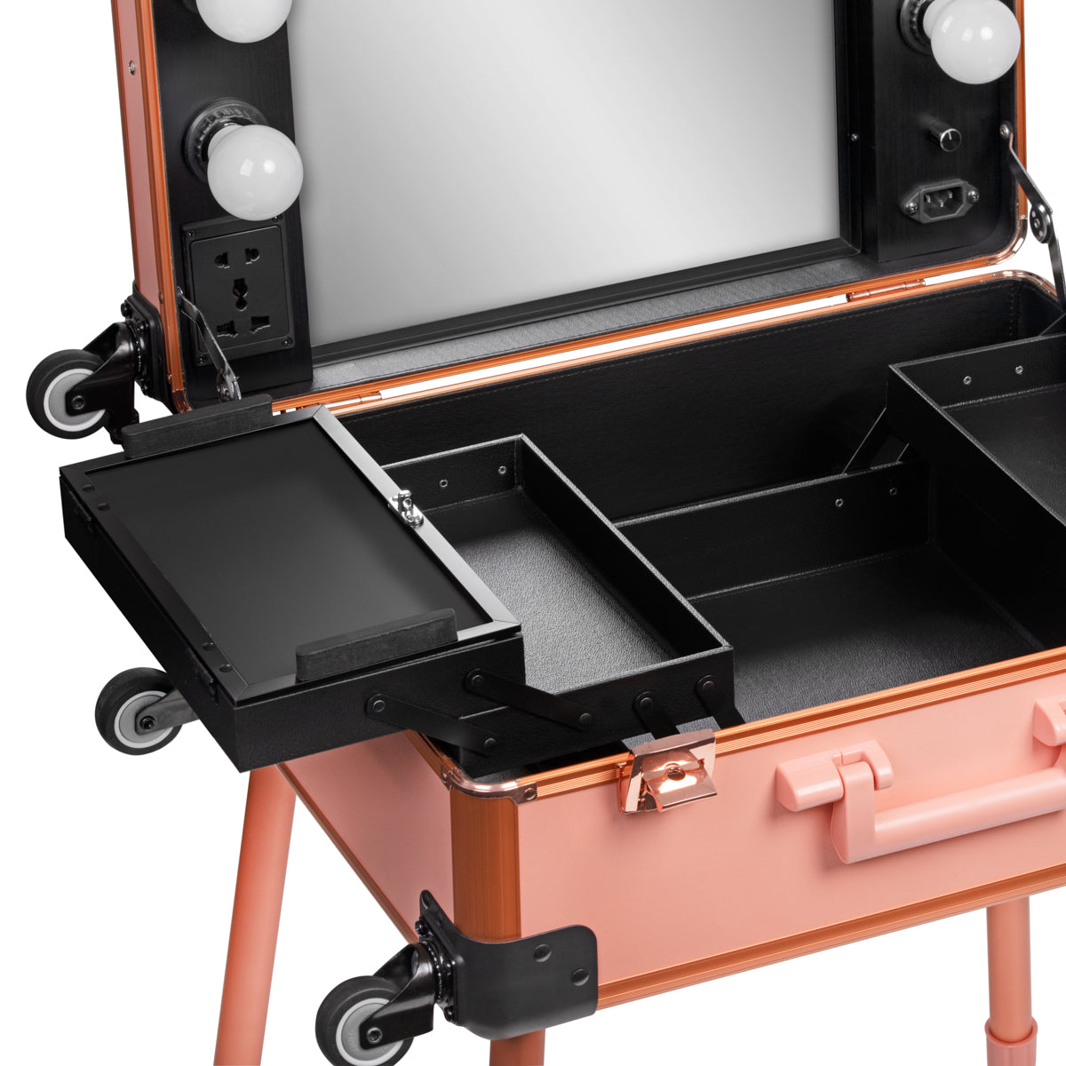 Bærbar Styling Station T-27 - Rosaguld - Next Cosmeitcs