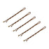 Frisørnåle 120 stk E-57 5,6 cm guld - Next Cosmeitcs