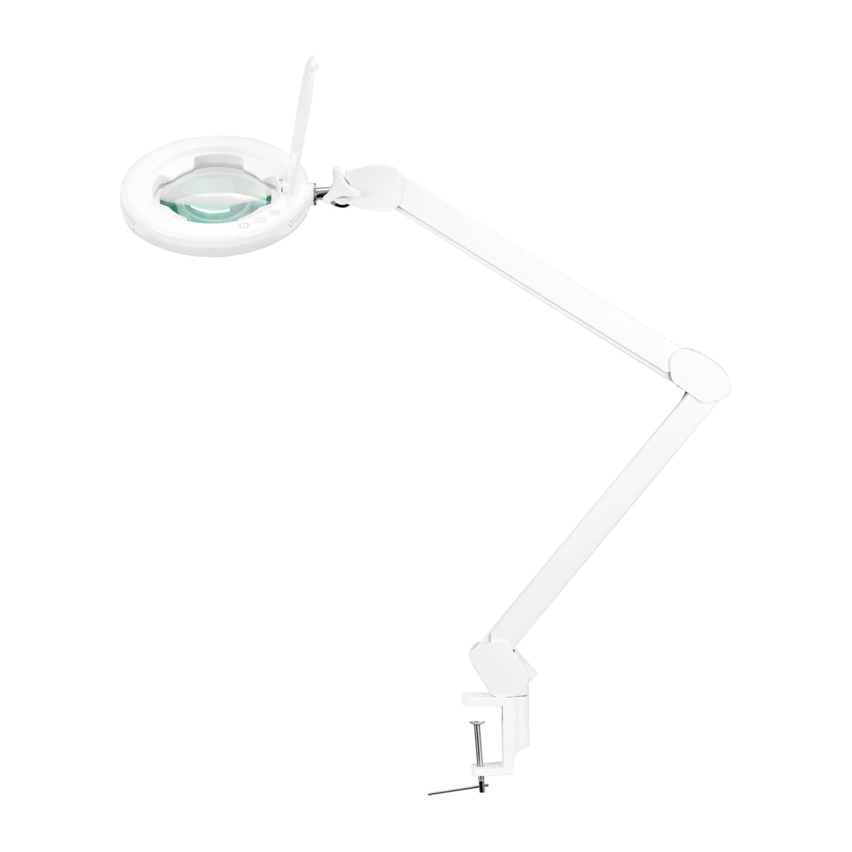 GLOW - Luplampe 8021 til bordmontering justerbar lysfarve - Next Cosmeitcs