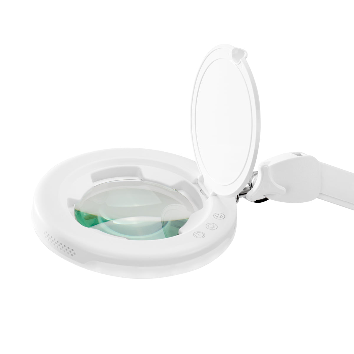 GLOW - Luplampe 8021 til bordmontering justerbar lysfarve - Next Cosmeitcs