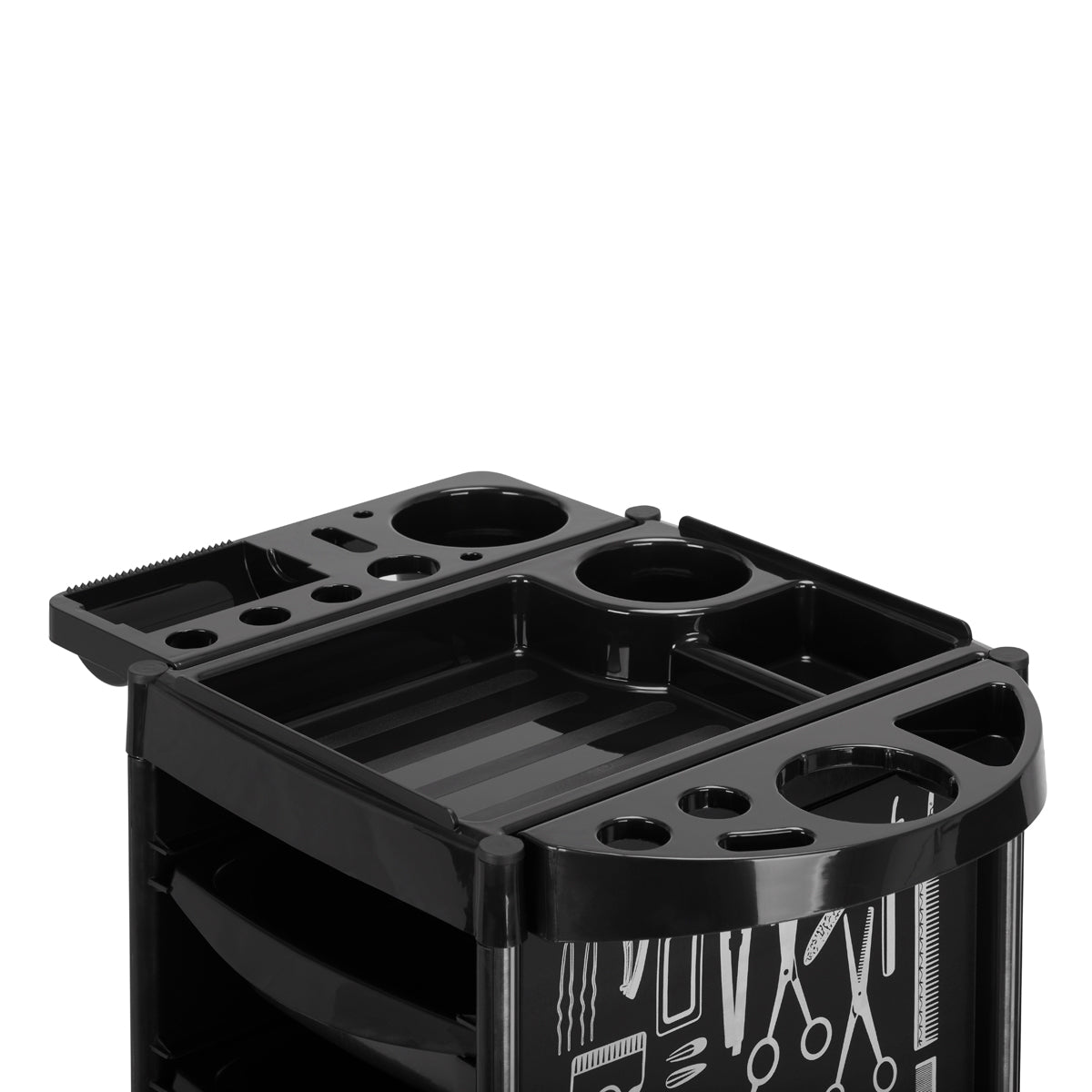 Frisørassistent - X11-9 sort grafik