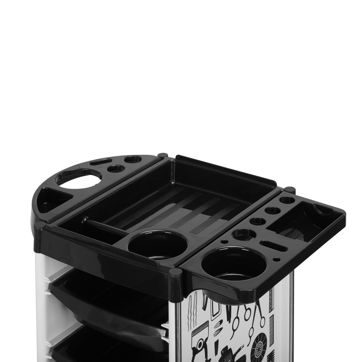 Frisørassistent - X11-9 hvid grafik