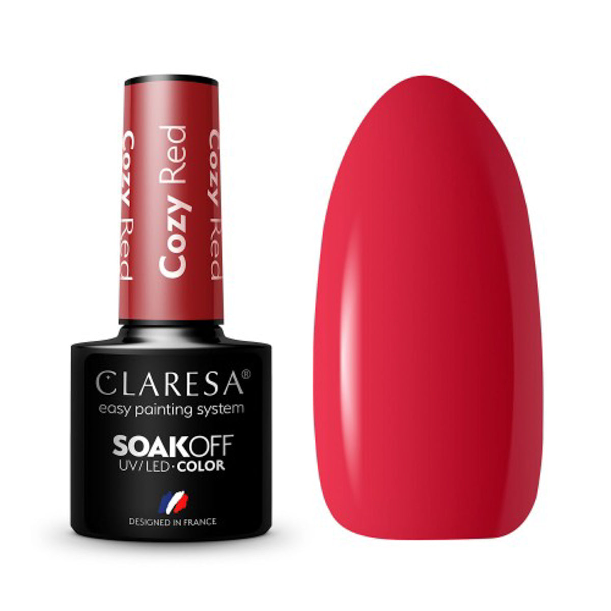 CLARESA COSY RED hybrid lak -5g - Next Cosmeitcs