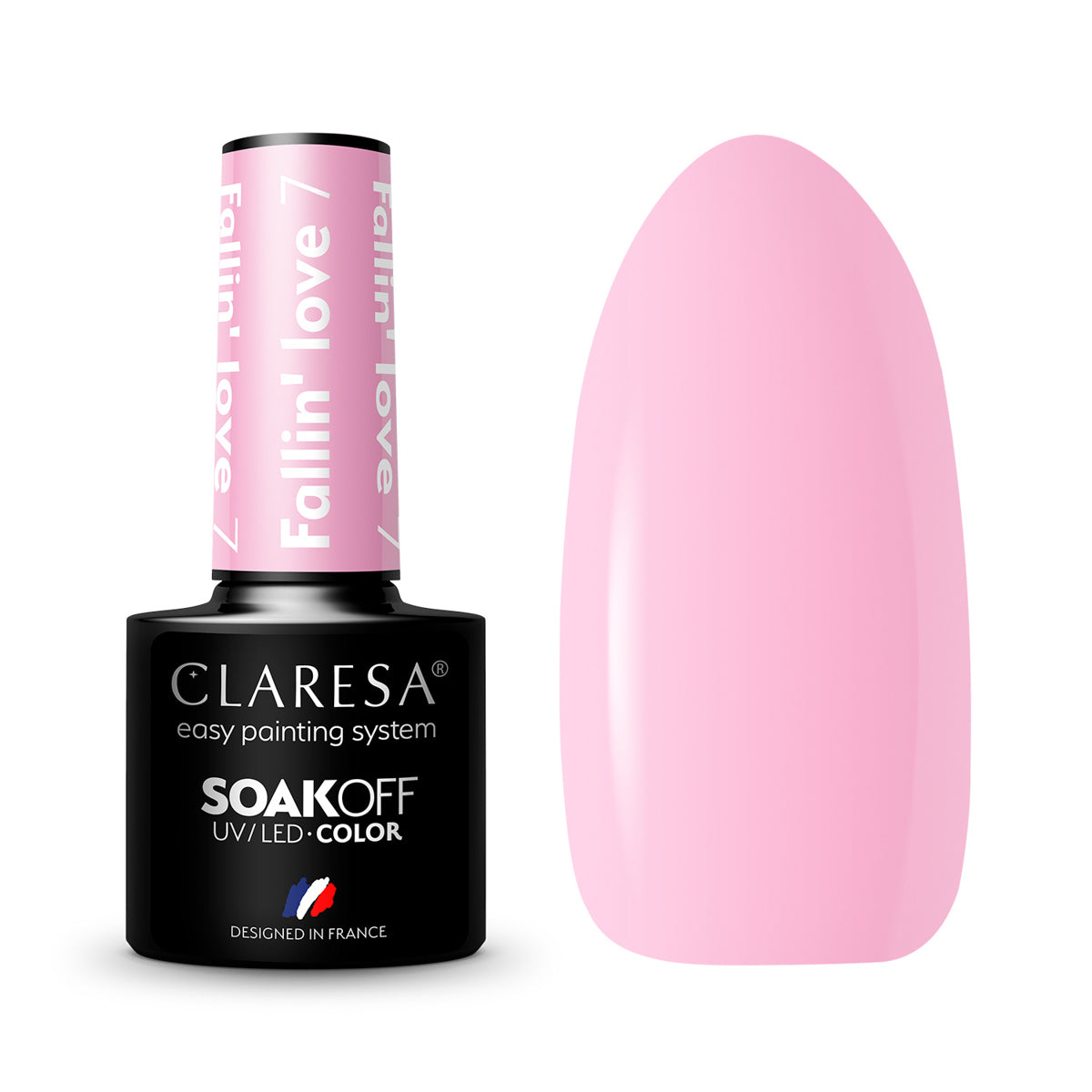 CLARESA Hybrid neglelak FALLIN"LOVE 7 -5g - Next Cosmeitcs
