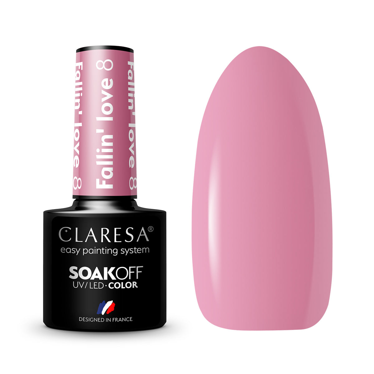 CLARESA Hybrid neglelak FALLIN"LOVE 8-5g - Next Cosmeitcs