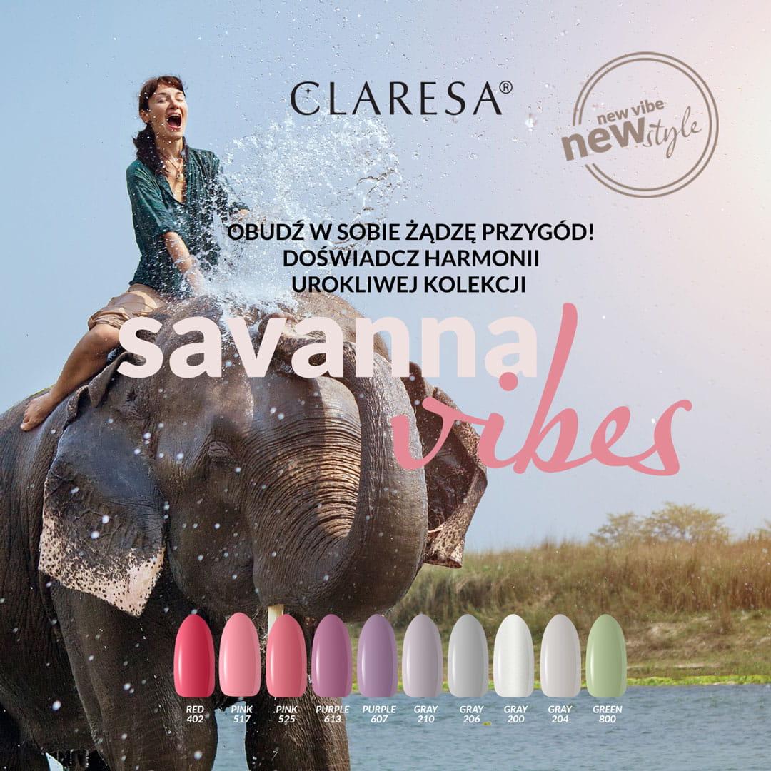 CLARESA GREEN 800 hybrid Neglelak -5g