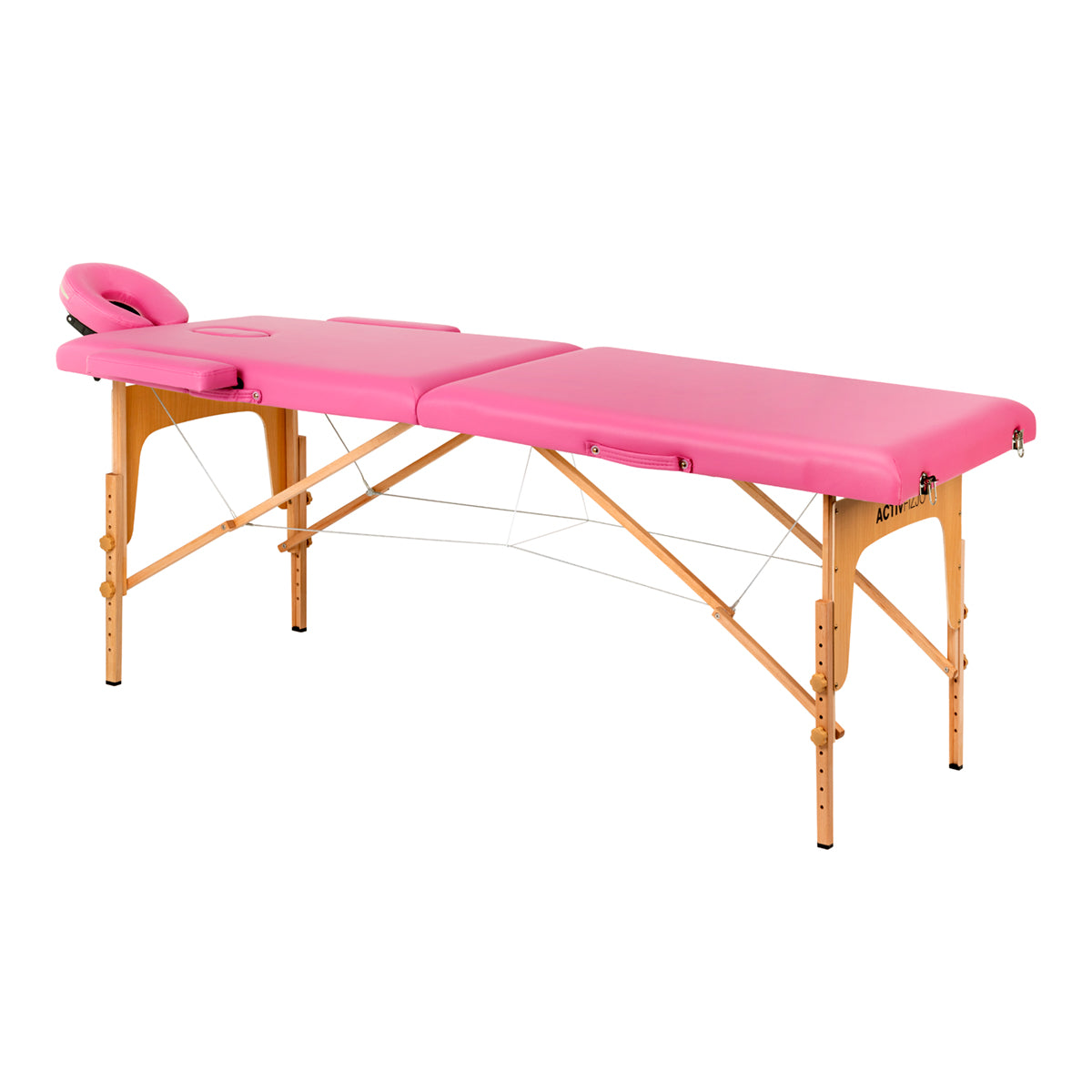 Sammenklappelige massagebord - pink