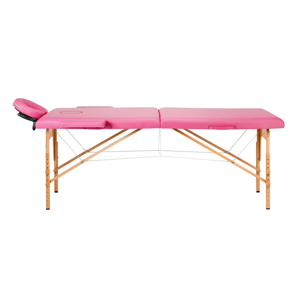 Sammenklappelige massagebord - pink