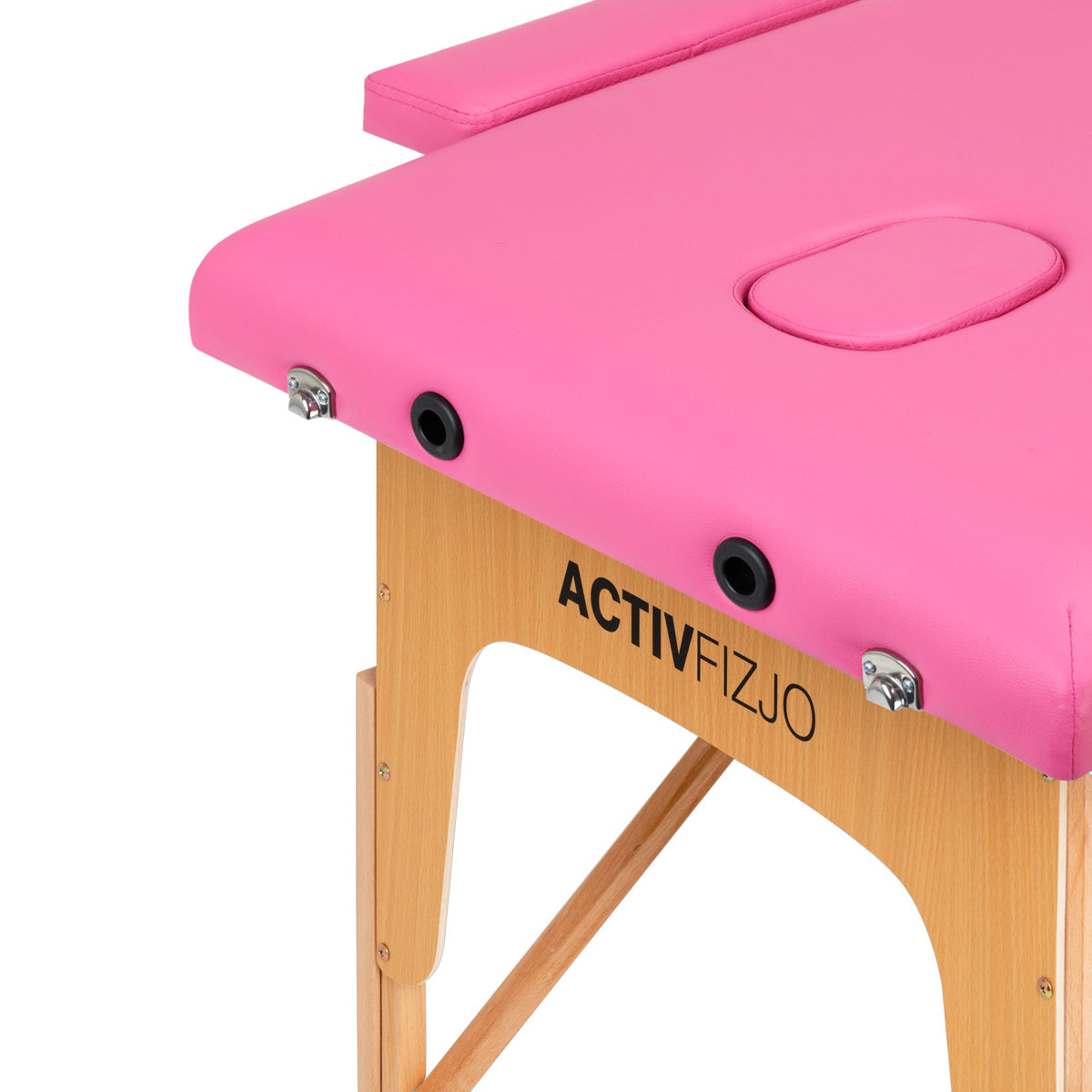 Sammenklappelige massagebord - pink