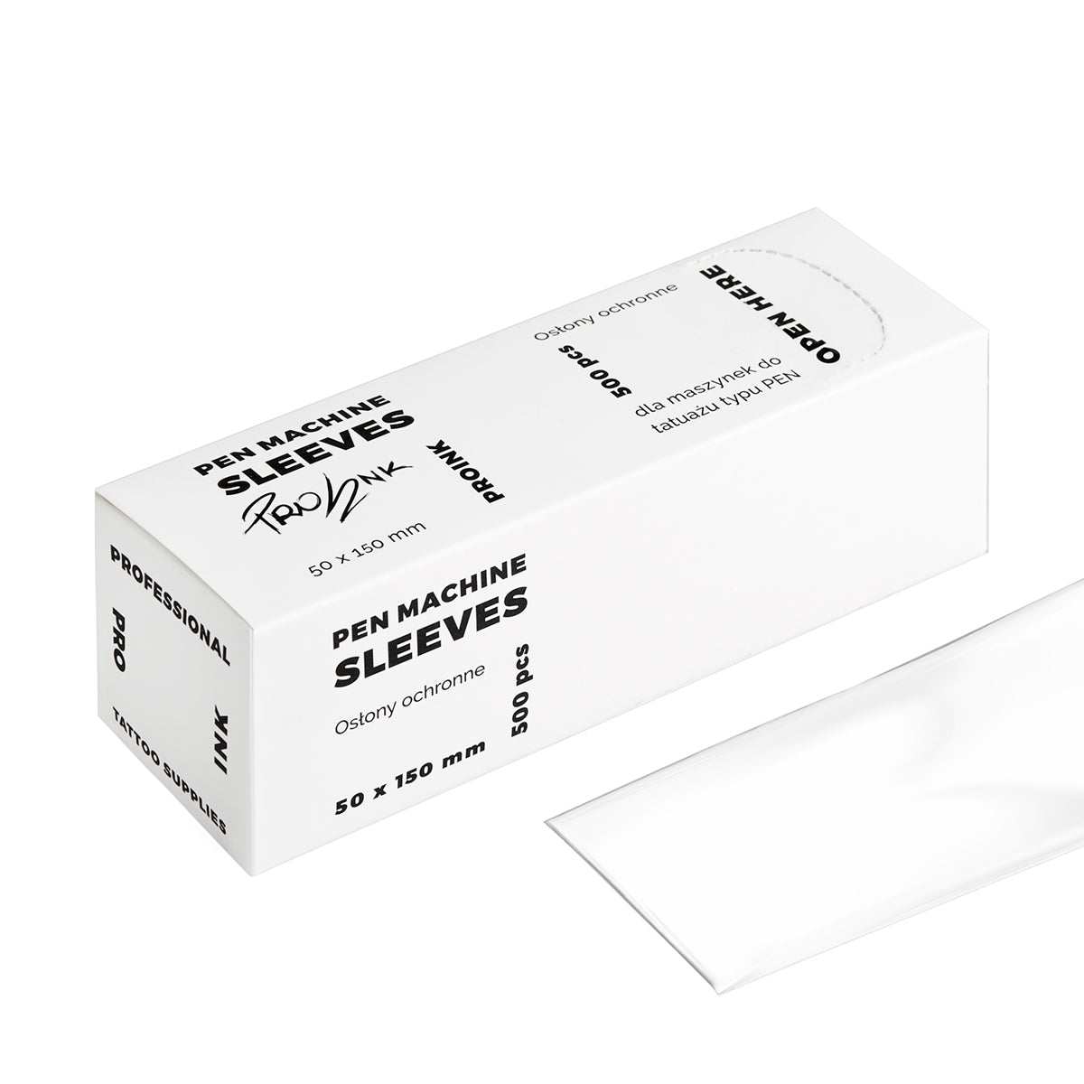 PRO INK Folie til penne 500 stk. - Next Cosmeitcs