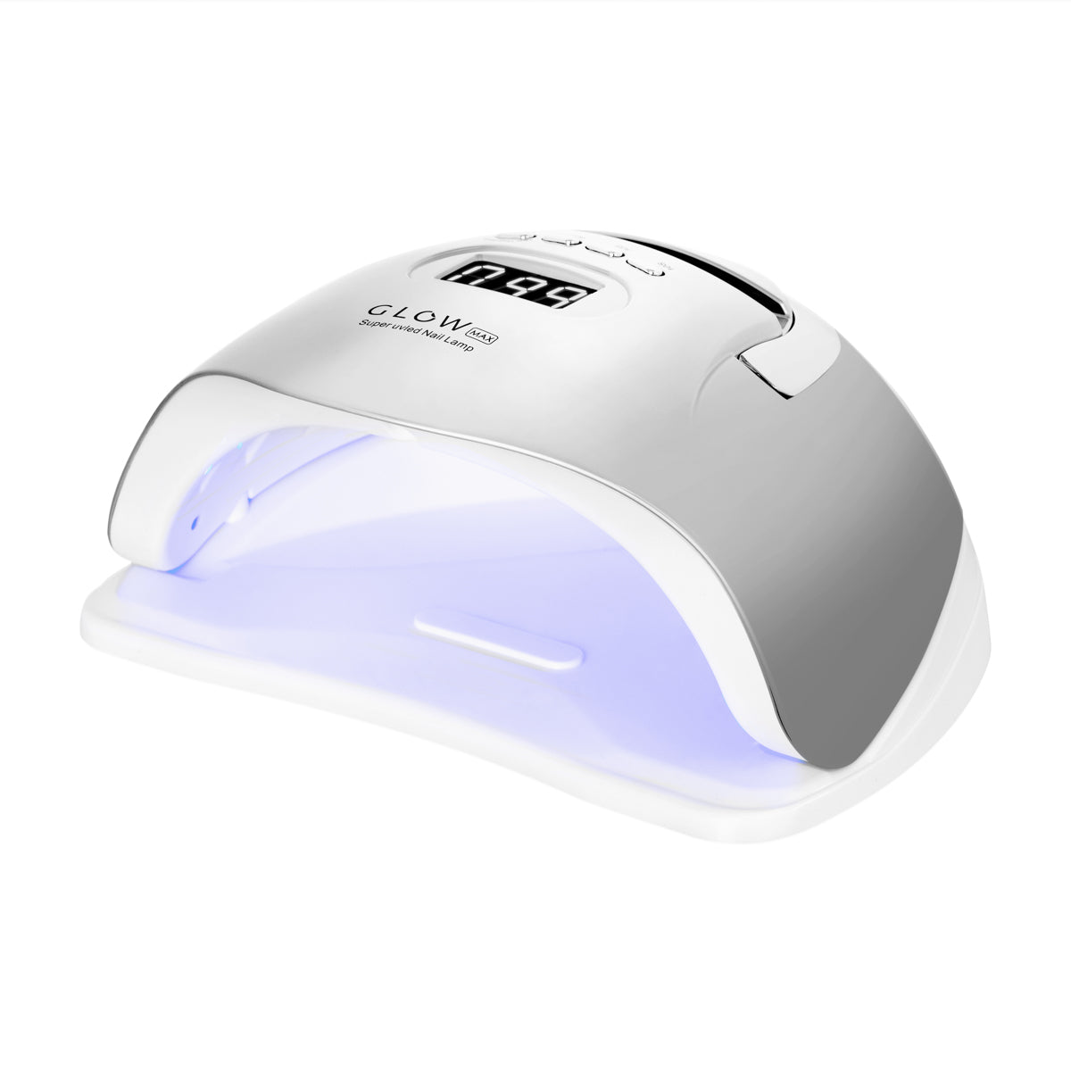 GLOW UV LED Neglelampe Sølv - 220W