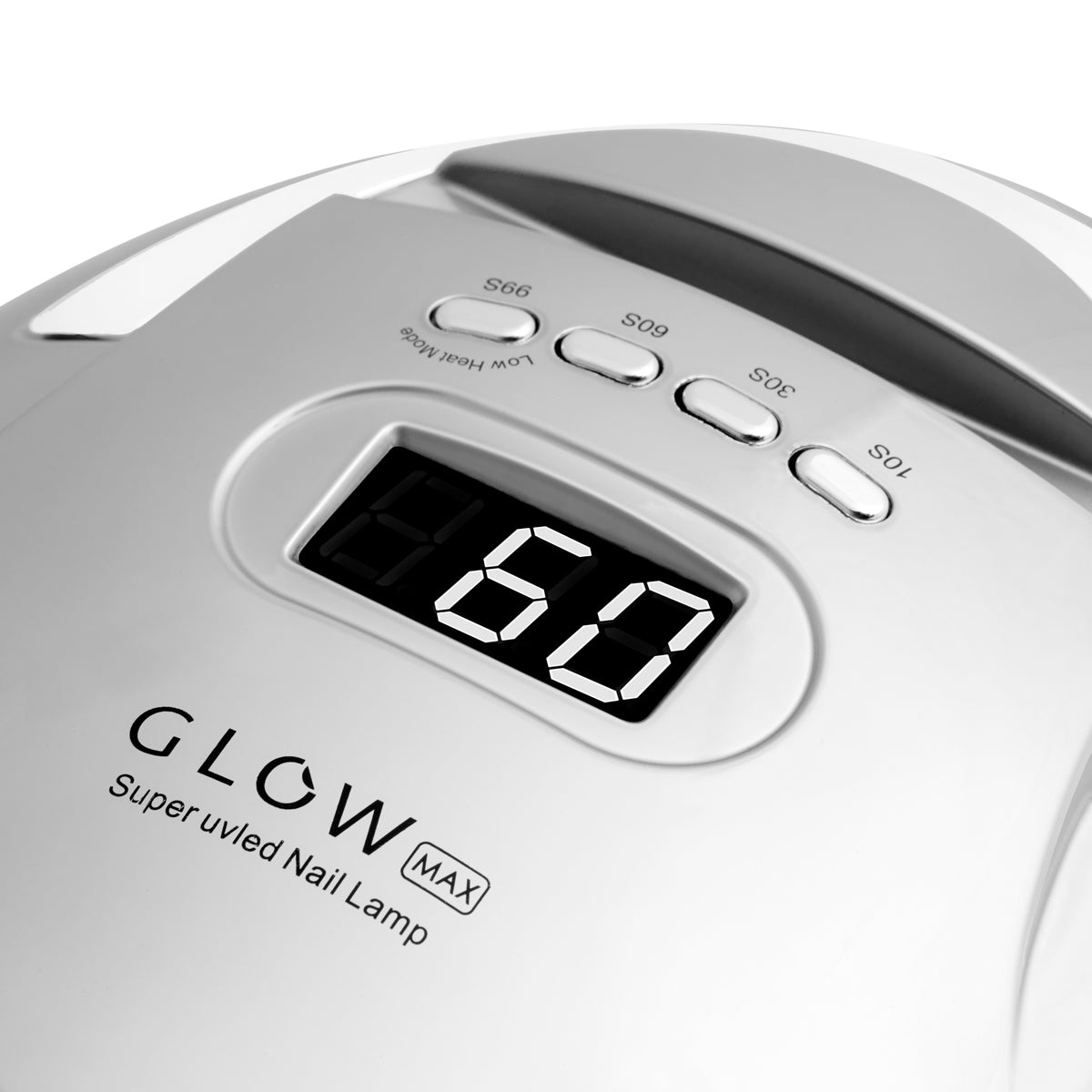 GLOW UV LED Neglelampe Sølv - 220W