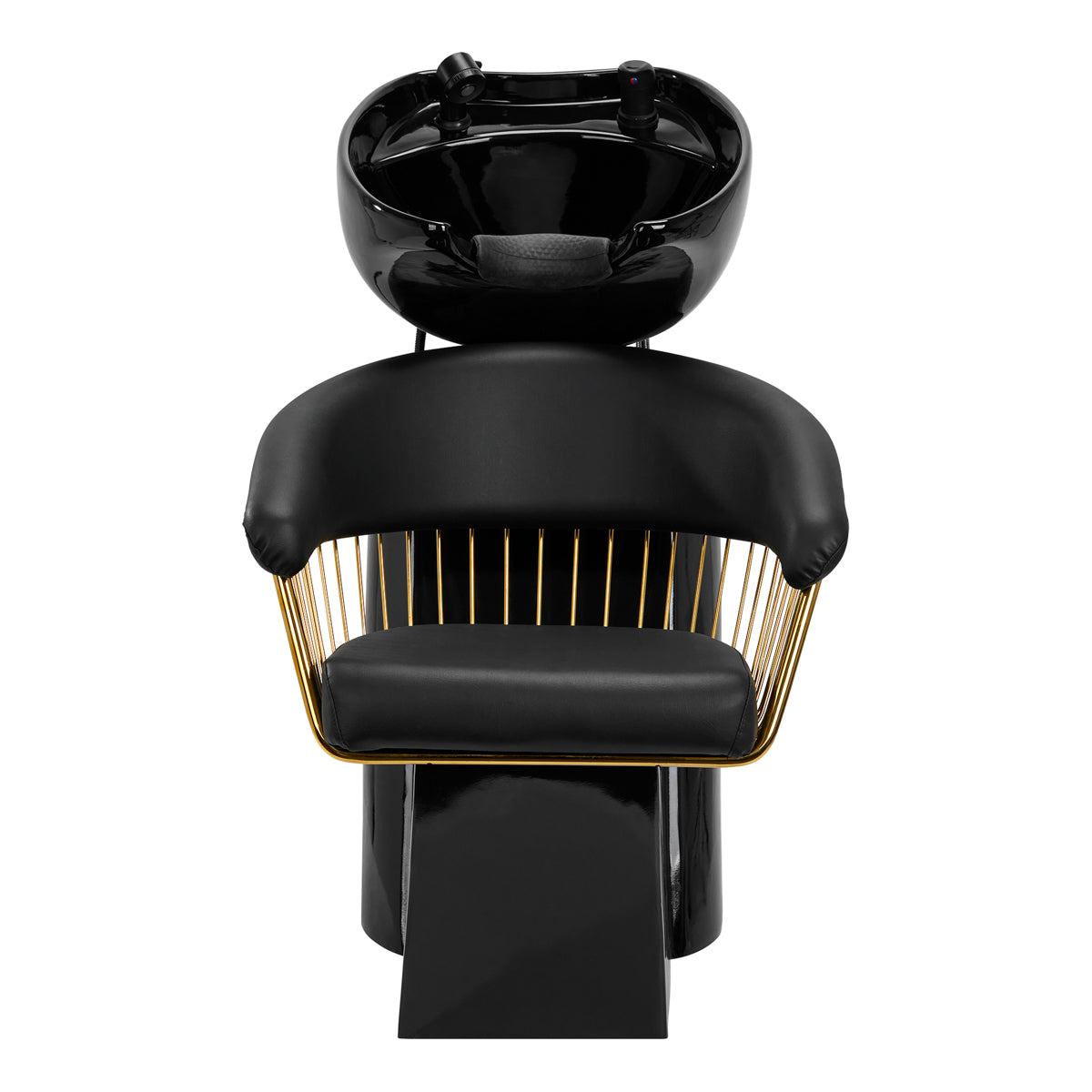 Gabbiano - Vaskestol Monaco Guld & Sort - Next Cosmeitcs