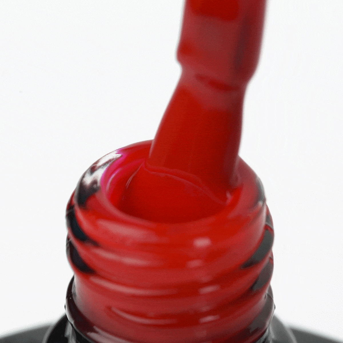 OCHO NAILS Hybrid Neglelak Rød 204 -5 g - Next Cosmeitcs