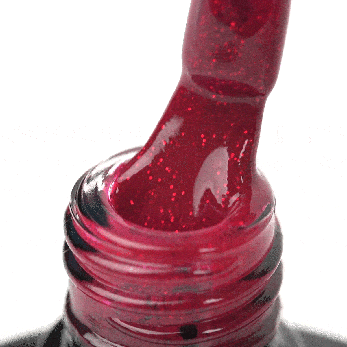 OCHO NAILS Hybrid Neglelak Rød 206 -5 g - Next Cosmeitcs