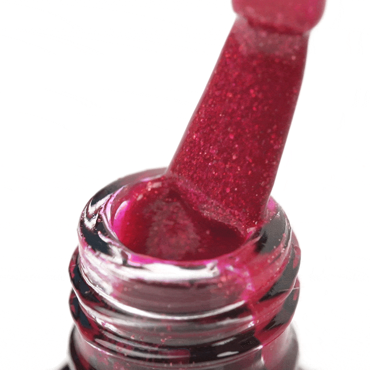 OCHO NAILS Hybrid Neglelak Rød 211 -5 g - Next Cosmeitcs