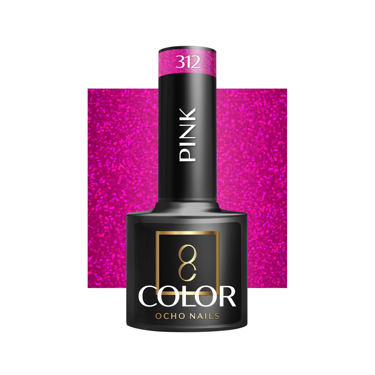 OCHO NAILS Hybrid Neglelak Pink 312 -5 g - Next Cosmeitcs