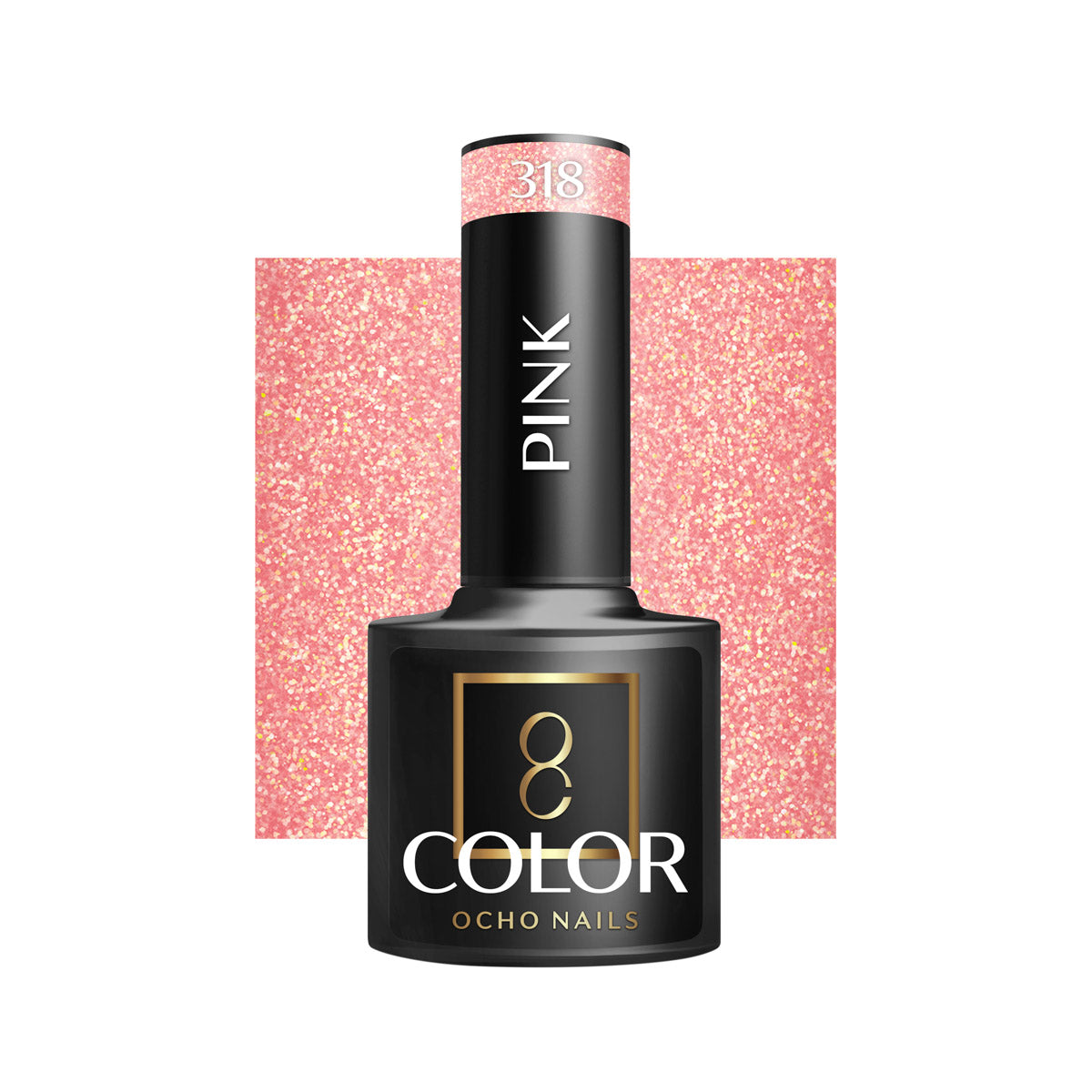 OCHO NAILS Hybrid Neglelak Pink 318 -5 g - Next Cosmeitcs