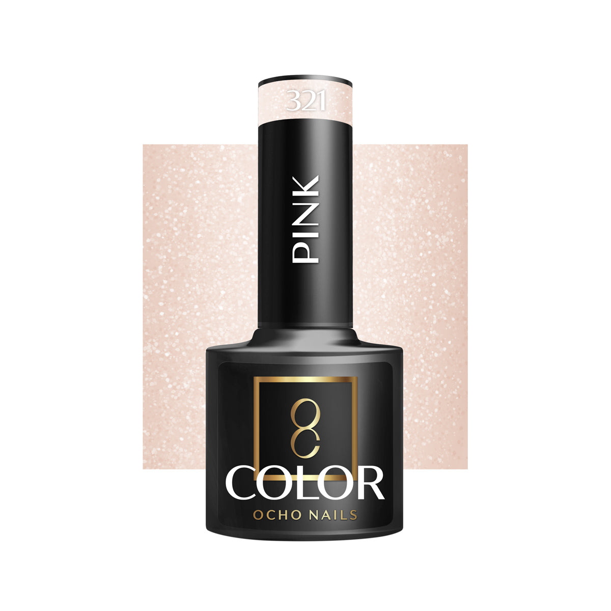 OCHO NAILS Hybrid Neglelak Pink 321 -5 g - Next Cosmeitcs