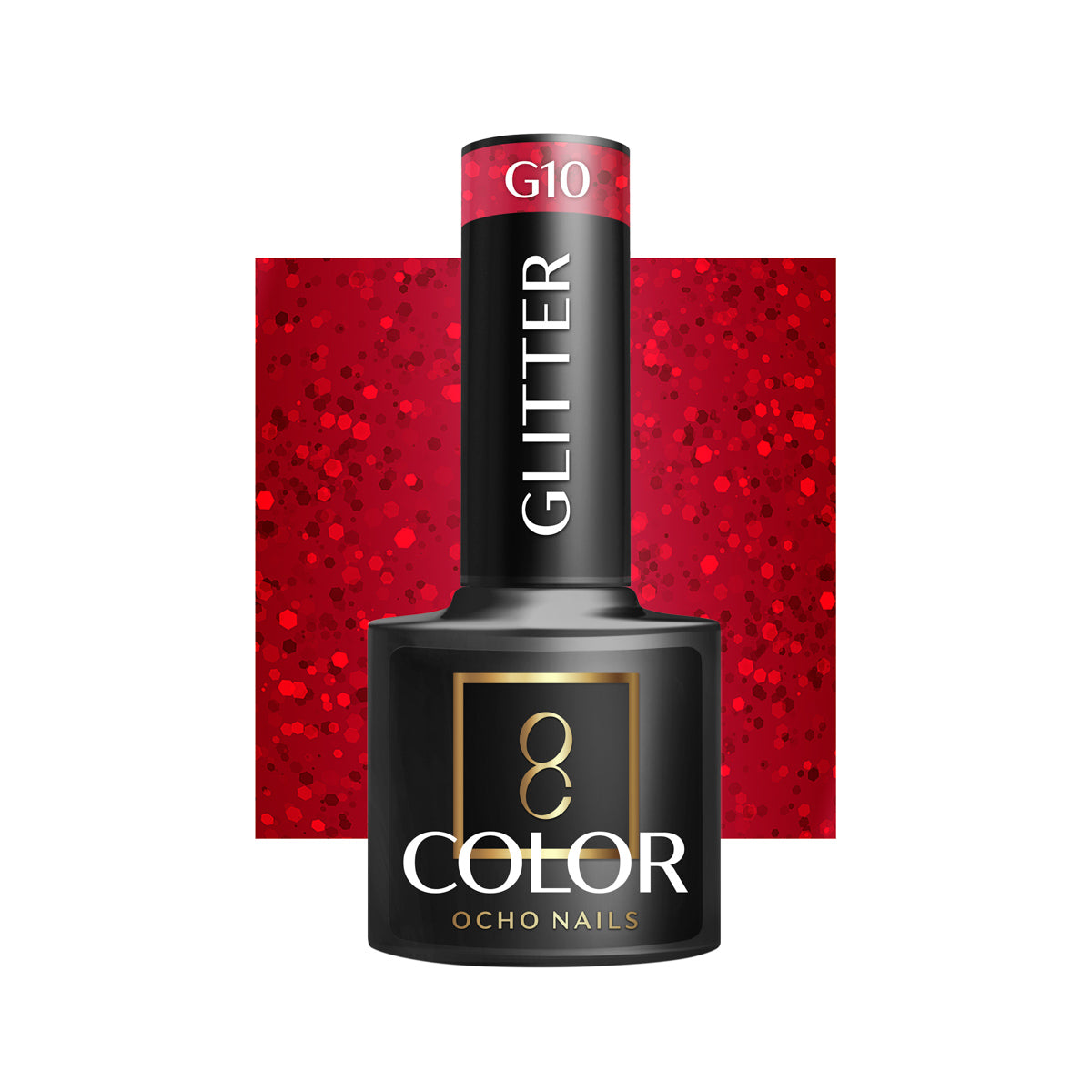 OCHO NAILS Glitter Hybrid neglelak G10 -5 g - Next Cosmeitcs