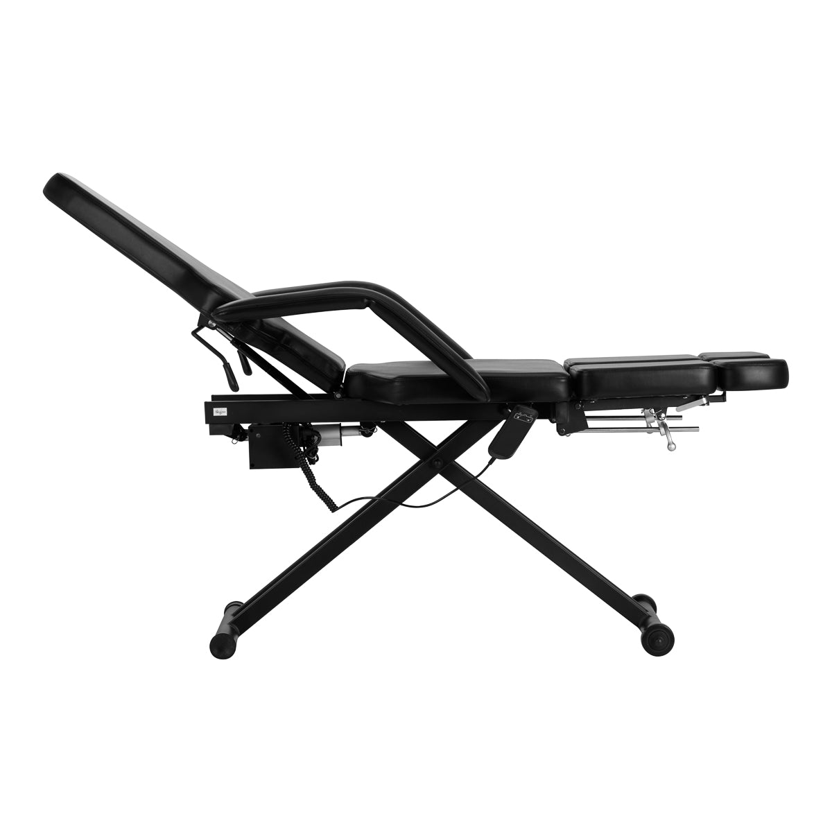 Professionel elektrisk tatoveringsstol Pro Ink 610 i sort farve. - Next Cosmeitcs