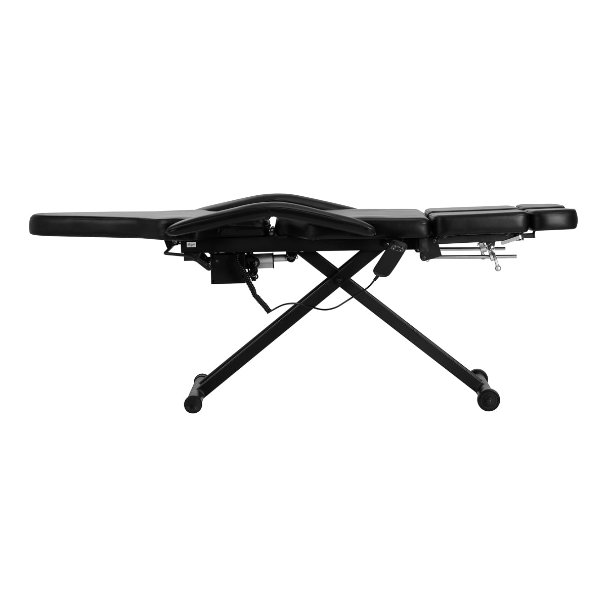 Professionel elektrisk tatoveringsstol Pro Ink 610 i sort farve. - Next Cosmeitcs